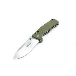 Zavírací nůž Firebird F720 Ganzo® – Stříbrná čepel – Satin, Zelená (Barva: Zelená, Varianta: Stříbrná čepel – Satin)