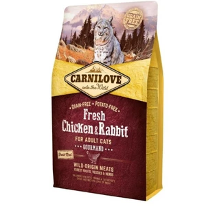 Carnilove Fresh Chicken & Rabbit Gourmand for Adult cats 2kg