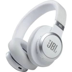Bluetooth® Hi-Fi sluchátka Over Ear JBL Harman LIVE 660 NC JBLLIVE660NCWHT, bílá