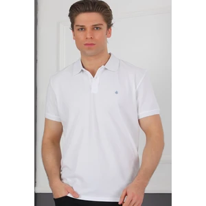 T8578 DEWBERRY MEN'S T-SHIRT-WHITE