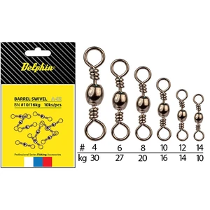 Delphin obratlík Barrel Swivel A-02/10ks BN/4