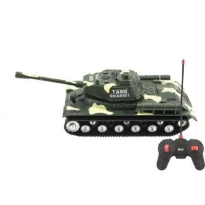 Tank RC PANTHER na diaľkové ovládanie plast 25cm Hnedý