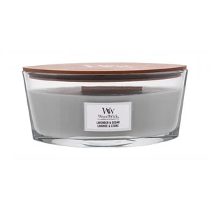 WoodWick Vonná sviečka loď Lavender & Cedar 453 g