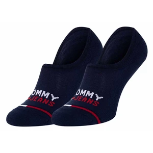 Tommy Hilfiger Jeans Unisex's 2Pack Socks 701218958 Navy Blue