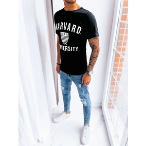 Men's T-shirt with black print Dstreet