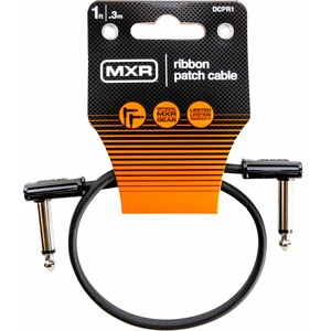 Dunlop MXR DCPR1 Ribbon Patch Cable Fekete 30 cm Pipa - Pipa