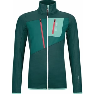 Ortovox Fleece Grid Jacket W Dark Pacific XL Bluza outdoorowa