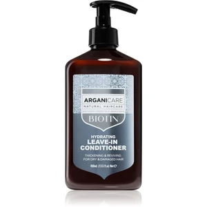 Arganicare Biotin Leave-In Conditioner bezoplachový kondicionér pre suché a poškodené vlasy 400 ml