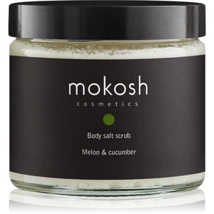 Mokosh Melon & Cucumber čistiaci peeling s výťažkami z uhorky 300 g