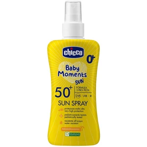 Chicco Baby Moments Sun opaľovací sprej pre deti SPF 50+ 0 m+ 150 ml