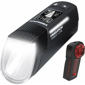 Trelock LS 660 I-Go Vision Lite/LS 740 Vector Signal Set Čierna 80 lm Cyklistické svetlo