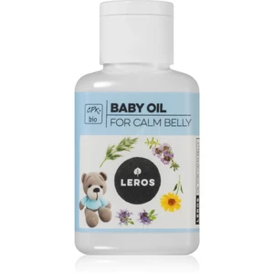 Leros BIO Baby oil Klidné bříško, divoký tymián & kopr olej na masáž bříška kojence 60 ml