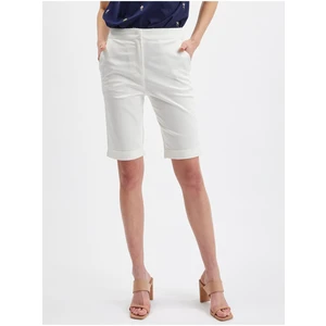 Orsay White Women Shorts - Women