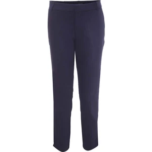 MARINE - damskie spodnie capri - Navy