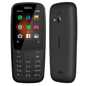 Nokia 220, 4G, Dual SIM, Black