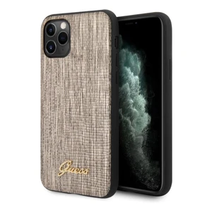 Zadní kryt Guess Lizard Hard Case pro Apple iPhone 11 Pro, zlatá