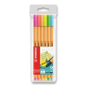 STABILO point 88 6 ks Pouzdro "Neon"