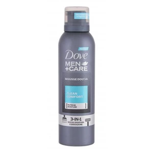 Dove Men+Care Clean Comfort sprchová pena 3v1 200 ml