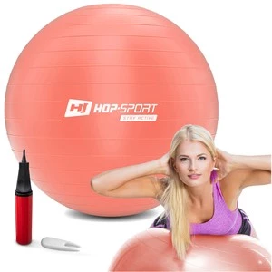 Gymnastická lopta s pumpou 70cm - ružová