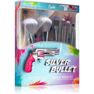Rude Cosmetics Silver Bullet sada štětců