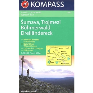Šumava, Trojmezí  2081  NKOM 1:50T [Mapy, Atlasy]