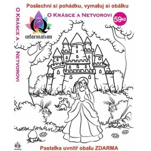 O krásce a netvorovi - CD + pastelka a omalovánky