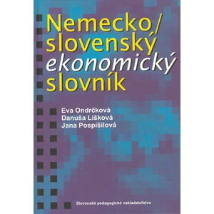Nemecko / slovenský ekonomický slovník - Ondrčková Eva