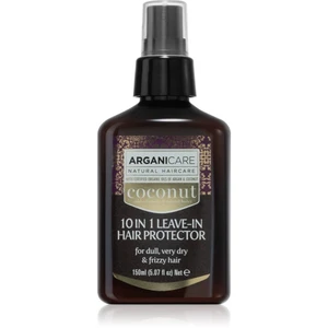 Arganicare Coconut 10 in 1 Leave-In Hair Protector posilující bezoplachová péče pro suché vlasy 150