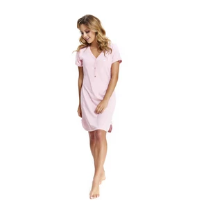 Doctor Nap Woman's Nightshirt TCB.9505 Sweet Pink