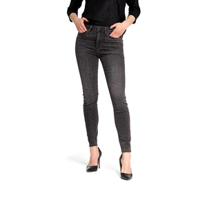 Dark grey women's skinny fit jeans VERO MODA - Women