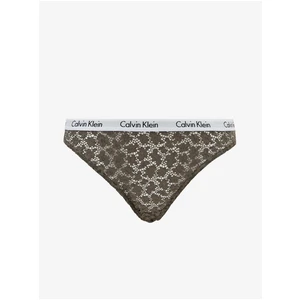 Dark Brown Lace Panties Calvin Klein - Women