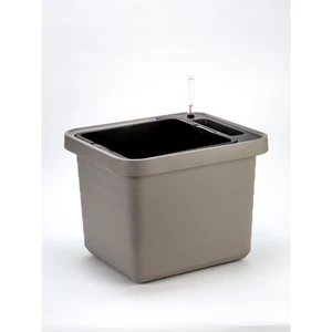 Truhlík samozavlažovací BERBERIS UNO plast taupe 45cm