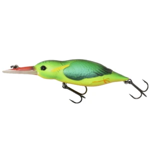 Dam wobler effzett eisvogel firetiger - 11 cm 28 g