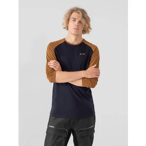 4F MEN'S LONGSLEEVE TSML011 Vícebarevné L