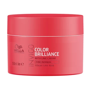 Maska pre jemné až normálne farbené vlasy Wella Invigo Color Brilliance Fine / Normal - 150 ml (81648687) + DARČEK ZADARMO