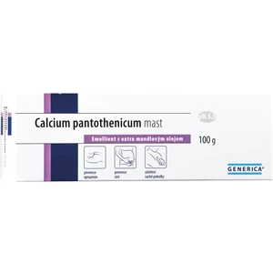Generica Calcium pantothenicum masť pre extra suchú pokožku 100 g