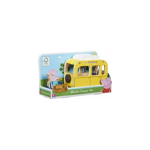 TM Toys Peppa Pig Drevený karavan a figúrka Otecko