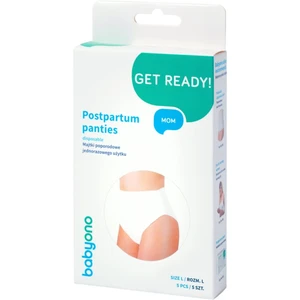 BabyOno Get Ready Disposable Panties poporodní kalhotky velikost L 5 ks