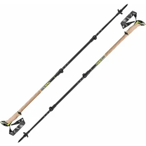 Leki Sherpa Bastoncini da trekking 110 - 145 cm Dark Anthracite/Copper/Neon Yellow