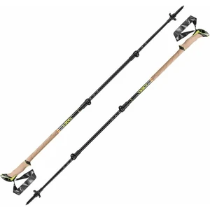 Leki Sherpa Trekingové palice 110 - 145 cm Dark Anthracite/Copper/Neon Yellow