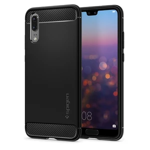 Kryt na mobil Spigen Rugged Armor na Huawei P20 (L21CS23080) čierny Kryt Spiegen Rugged Armor™ se zaměřuje na prémiovou ochranu v moderním stylu. Jedn