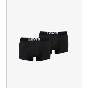 2PACK pánské boxerky Levis černé (905002001 884)