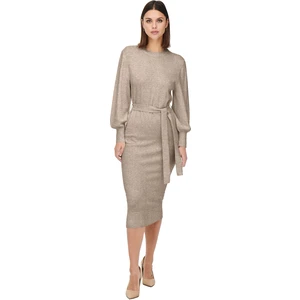 ONLY Dámske šaty ONLLELY Slim Fit 15246036 Beige S