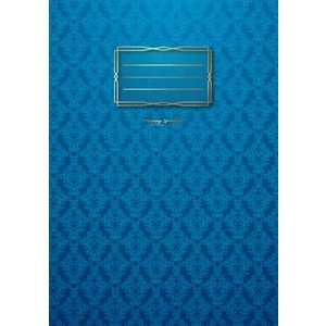 Sešit Premium modrá tapeta A4 - Sešity (Defekt)