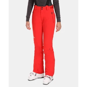Women's ski pants KILPI DAMPEZZO-W red