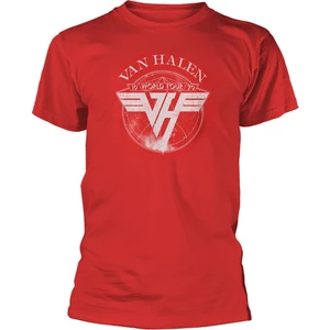 Van Halen Tričko 1979 Tour Červená M
