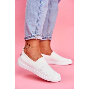 Women's Slip-on Sneakers Big Star White FF274A608