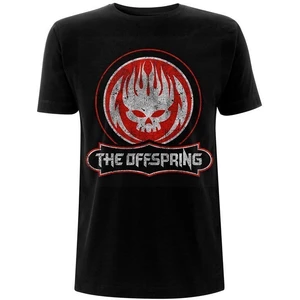 The Offspring T-shirt Distressed Skull Noir S