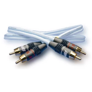 SUPRA Cables DUAL 2RCA 1 m Biała