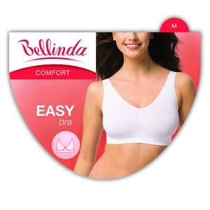 Bellinda Women's Bra EASY BRA - Women's Bra Without Bones Sports Type - Dark Pink